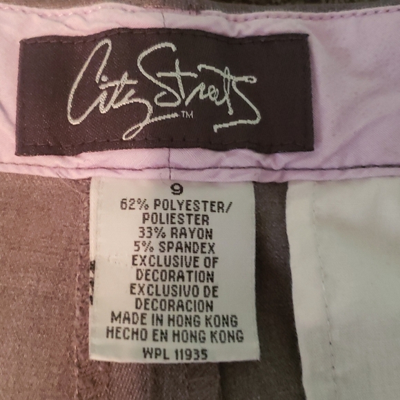 City Streets gray slacks - Picture 4 of 6